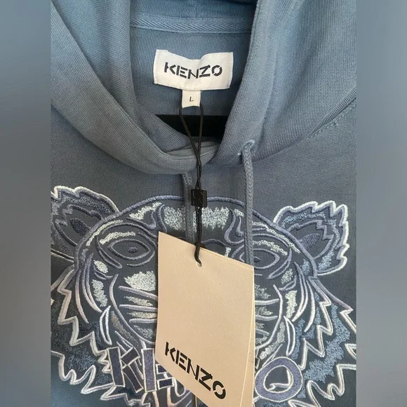 Kenzo SS21 Icon Festive Tiger Logo Hoodie - Picture 6 of 15
